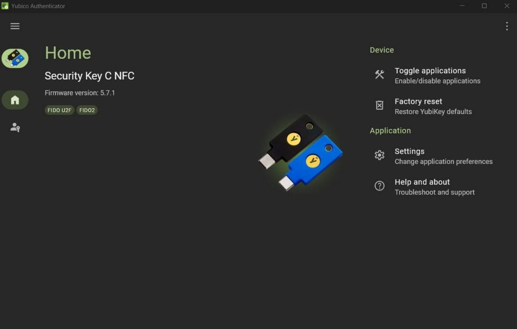 Gestionare Passkey pas 2