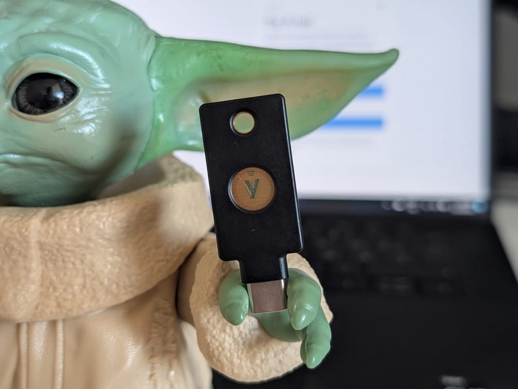 Yubikey cu usb c