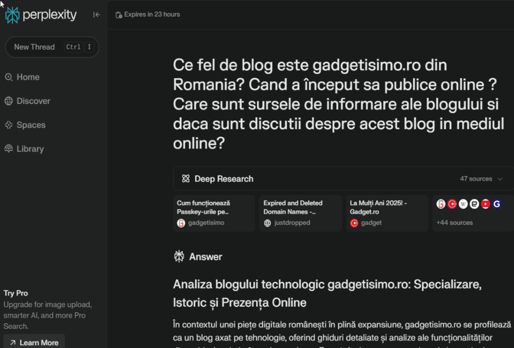 Test Deep Research