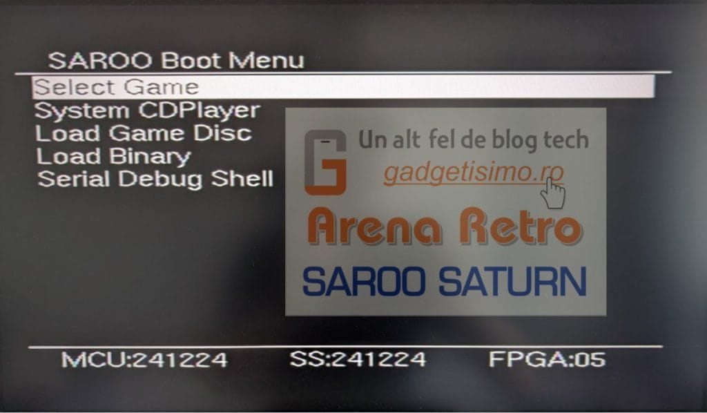 Meniul de boot