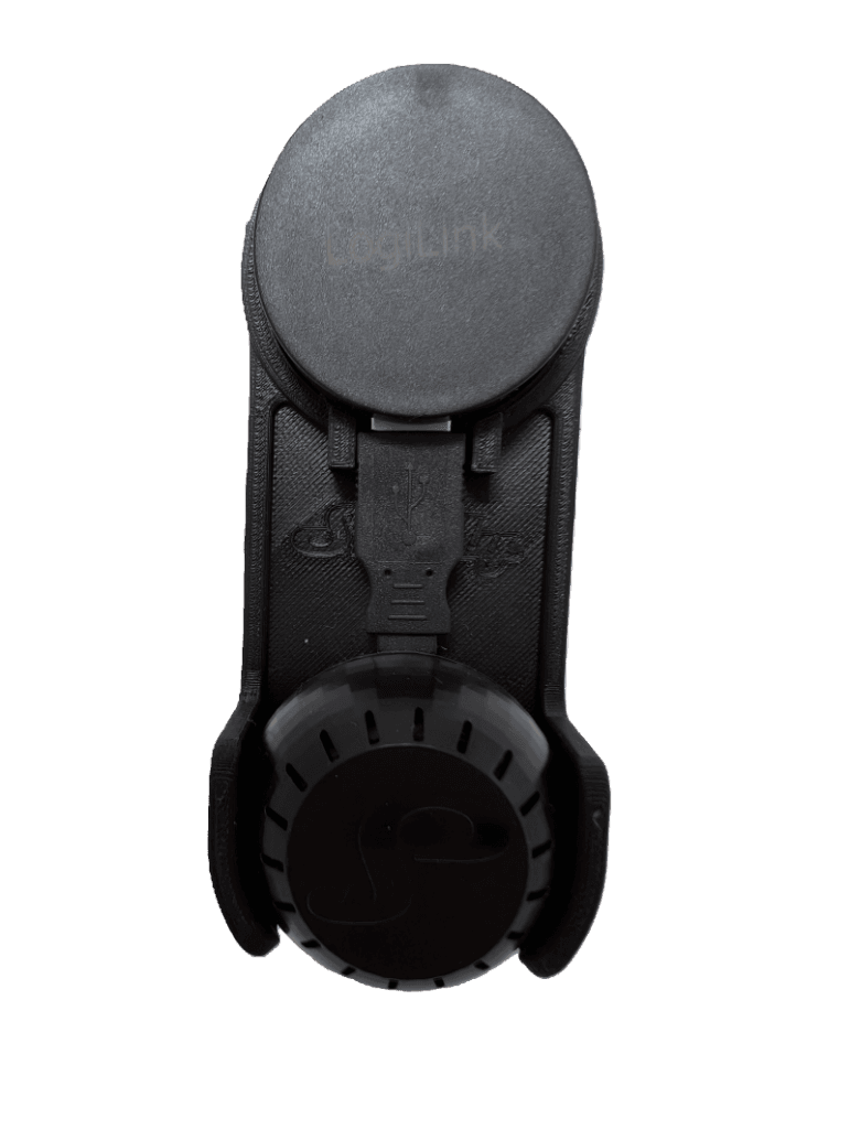 Senzorul asamblat in adaptor