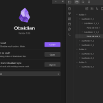 Obsidian: Organizarea notițelor și a structurii fișierelor