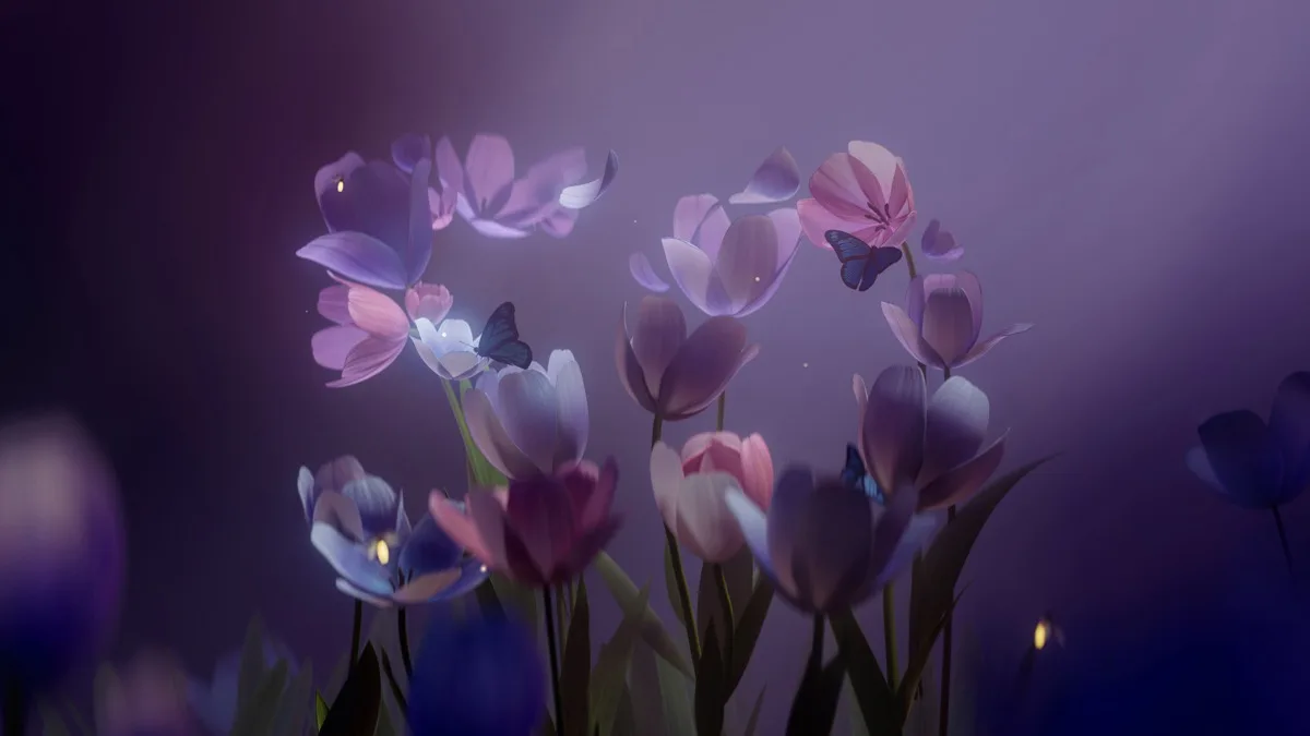 Microsoft_50th_Tulips_Dark_4k