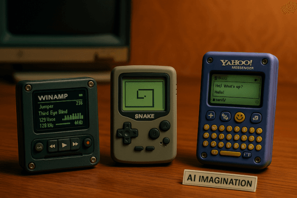 Cum ar fi arătat Winamp, Yahoo și BSPlayer ca dispozitive portabile retro? AI Imaginated