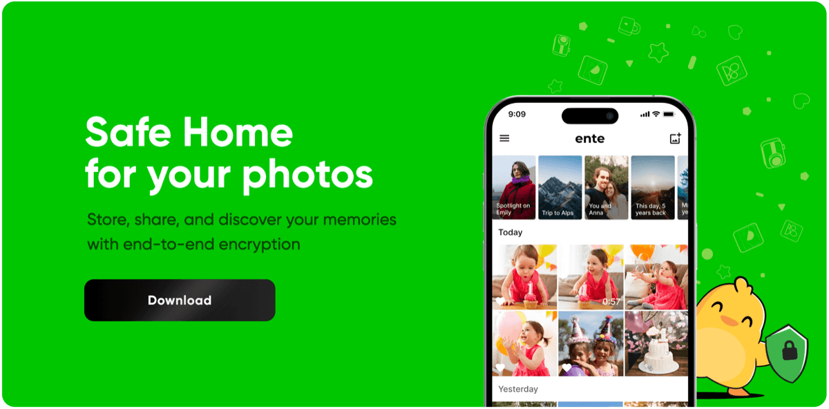 Ente photos App
