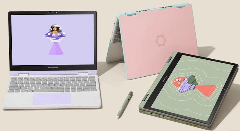 The Framework 12 laptop