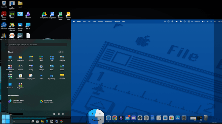 Windows macOS Desktop