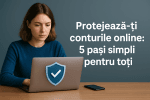 Protejează-ți conturile online: 5 pași simpli pentru toți