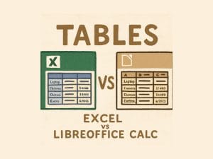 Tabele în LibreOffice Calc Tabele în LibreOffice Calc