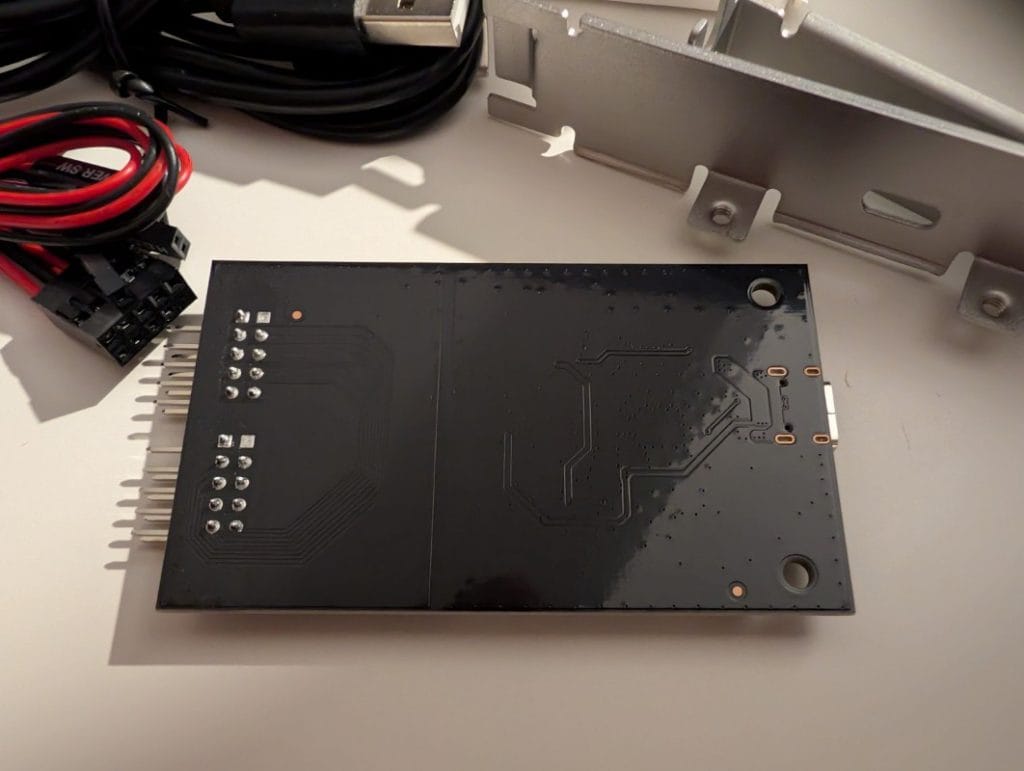 Placa ATX verso