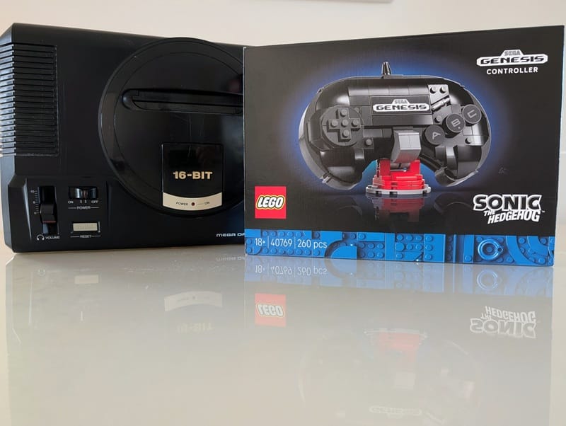 Sega Mega Drive si controller Lego 40769
