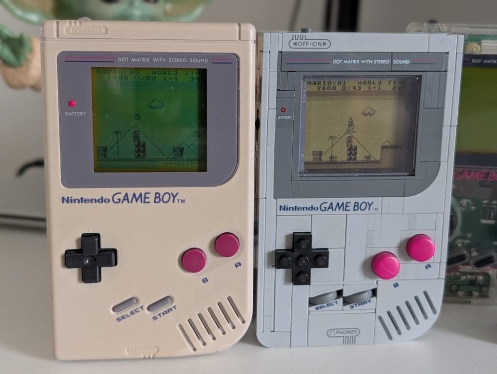 Imaginea din joc originală si imaginea lenticulară