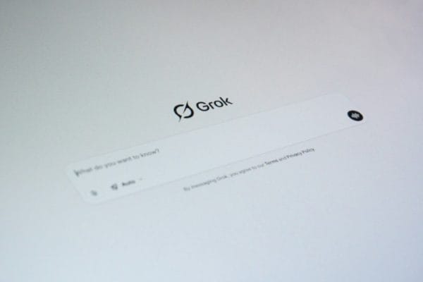 Grok AI on the web